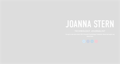 Desktop Screenshot of joannastern.com